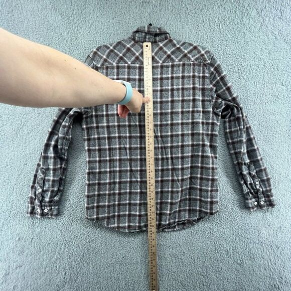 RVCA Hero Flannel Shirt Size Small - Picture 11 of 12